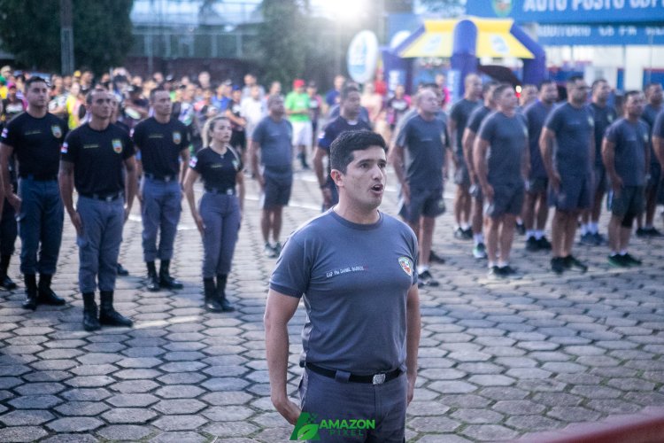 9º Batalhão de Polícia Militar comemora 186 anos da PM/AM com 1º Corrida Pedestre