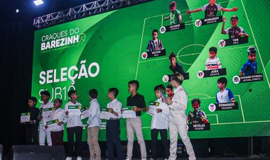 Operário é destaque no “Craques do Barezinho” e celebra artilharia e vice-campeonato no Sub-10
