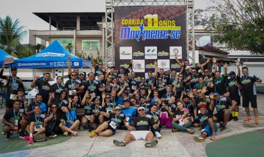 Equipe "Movimente-se" realiza corrida de rua em comemoração aos seus 11 anos.