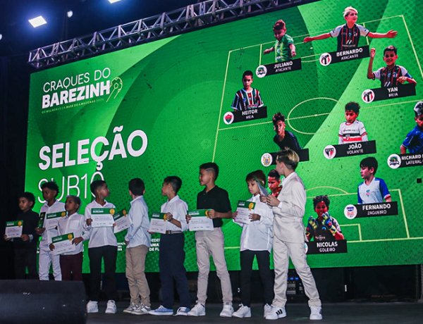 Operário é destaque no “Craques do Barezinho” e celebra artilharia e vice-campeonato no Sub-10