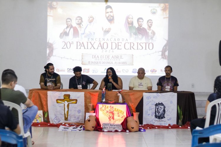 Evento A Paixão de Cristo lança 20ª edição durante coletiva em Manacapuru